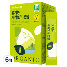 Nutrione 有機大麥苗粉 30入, 30g, 6個