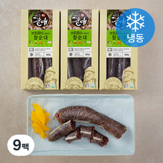 탐모라식품 브로콜리가 들어간 찰순대 (냉동), 250g, 9팩