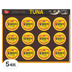 동원참치 선물세트 12C호 + 쇼핑백, 5세트