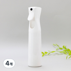 프랑디르 초미세 안개분사 미용실 분무기 200ml, 4개, 화이트
