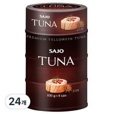 사조 프리미엄 마라 참치, 100g, 24개