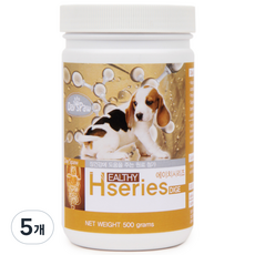 데이스포 에이치시리즈 장 강아지영양제 500g, 장건강/유산균, 5개