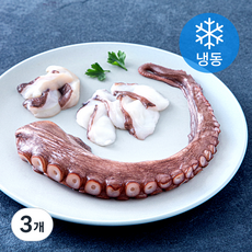 국내산 손질문어 (냉동), 3개, 150g
