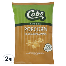Cobs 鹽焦糖爆米花, 2個, 100g