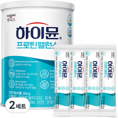 일동후디스 하이뮨 프로틴 밸런스 캔 304g + 스틱 19g x 4p, 380g, 2세트