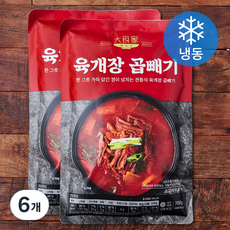 대식가 육개장 곱빼기 (냉동), 700g, 6개
