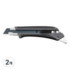 OLFA 大型自動鎖定美工刀 193B_GRY, 2個