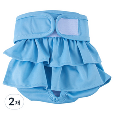 행복드림 반려동물 스커트 스타일 기저귀 스카이, 소형, 2개, 1개입