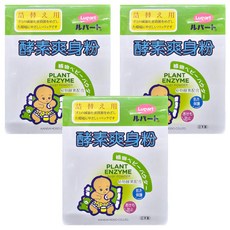 Lupart 嬰兒酵素爽身粉補充盒 0歲以上, 150g, 3盒