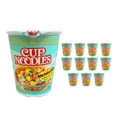 NISSIN 日清 CUP NOODLE 合味道 香辣海鮮杯麵, 12入