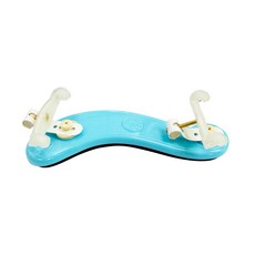 Viva La Musica Augustin Flex 小提琴肩墊 3/4-4/4, 粉彩藍色, 1個