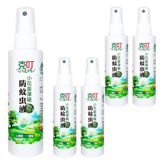克叮 小花蔓澤蘭 防蚊液 一般款, 80ml, 5瓶