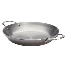 de Buyer 畢耶 原礦蜂蠟 雙握耳平底鍋, 32cm, 1個