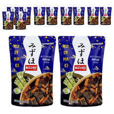 海苔米果 芥末風味, 12包, 55g