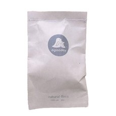 agooday 好日子 天然蠶絲牙線 – 線圈補充包, 30m, 1入, 1個