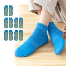 Edelin 防滑踝襪, 5個, 藍色