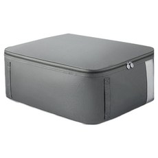 리빙공감 대용량 의류 이불 수납 정리 파우치, 그레이, 1개