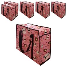 Angela Home多功能防水布袋, 熊貓, 6個