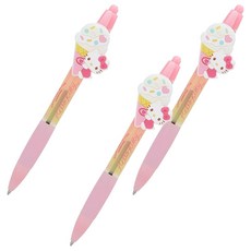 Sanrio 三麗鷗 原子筆 凱蒂貓 冰淇淋 可愛造型原子筆, 3支