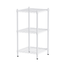 dayneeds 日需百備 烤漆三層架 輕型, 白色, 3層
