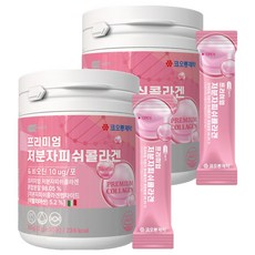코오롱제약 프리미엄 저분자 피쉬 콜라겐 30p, 60g, 2개
