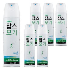 잡스 제로수성에어로솔, 500ml, 6개