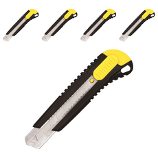 화신 211 특대형 커터 칼, 혼합색상, 5개