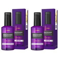 KUNDAL 昆黛爾 夏威夷果護髮精華 洋槐辣木香, 100ml, 2瓶