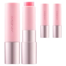 맥퀸뉴욕 베러댄키스 립밤 포 우먼, 파스텔핑크(피치 바닐라향), 3.5g, 3개