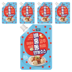 NONGSHIM 農心 梨紅冬 冷拌麵醬, 300g, 5包