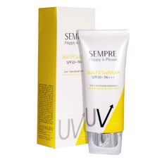 Geo Semper H&P Skin Fit 防曬霜 SPF50+ PA+++, 100ml, 1條