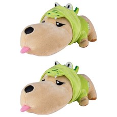URBAN CAR 汽車狗狗玩偶 鱷魚, 1入, 2個