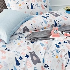 LoveCity 寢城之戀 50支100%萊賽爾天絲 兩用被床包組 台灣製