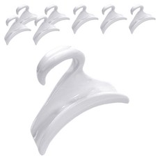 피키픽스 옷걸이형 가방 핸드백 스카프 넥타이 걸이, 화이트, 8개