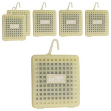 不動化學 冰箱除臭劑，強力脫臭，薄型，冰箱室用，蔬菜室也OK！功效有效期限約3個月, 10g, 6包