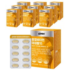 GNM 綜合維他命礦物質15 90錠, 10個