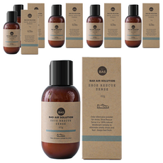 鞋臭腳臭除臭劑, 6瓶, 60g