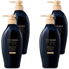 TSUBAKI 思波綺 頂級EX受損修護洗髮乳 山茶花, 4個, 450ml