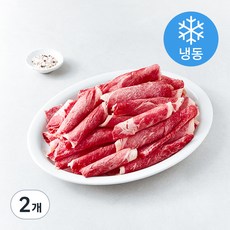 미국산 우전각 돌돌이 2mm (냉동), 2.5kg, 2개