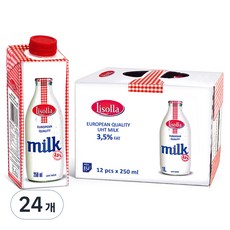 MLEKOVITA Lisolla保久乳, 250ml, 24瓶