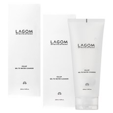라곰 셀럽 젤 투 워터 클렌저, 220ml, 2개