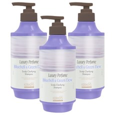 케라시스 클래리파잉 럭셔리 퍼퓸샴푸 블루벨 앤 그린듀, 550ml, 3개