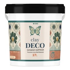 토로 클레이데코 FE 아이보리 17L, 1개