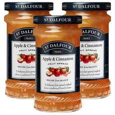 ST.DALFOUR 聖桃園 蘋果肉桂醬, 170g, 3罐