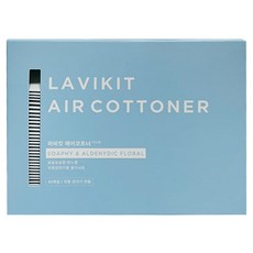 LAVIKIT AIR COTTONER 衣物柔軟香氛紙 皂香, 40入, 1盒