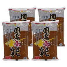 Hikarimiso 赤越味噌味噌, 1kg, 4個