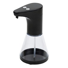 PEARL LIFE 珍珠金屬 自動給皂機, 黑色, 1個