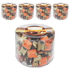 tayas 方形巧克力 榛果風味, 1kg, 5桶