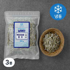 이어수산 남해안 볶음조림용 멸치 (냉동), 400g, 3봉