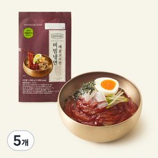신세계푸드 마스터컬렉션 매콤 고소한 비빔냉면, 508g, 5개